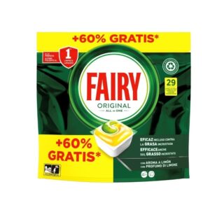 Detergente Loiça Maquina Pastilhas Fairy Limão All in One