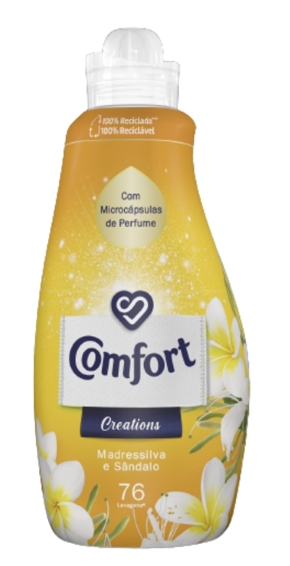 Amaciador de Roupa Comfort Madresilva eSândalo 76 Doses