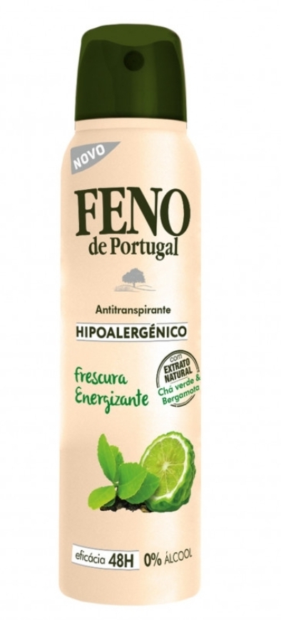 Desodorizante Spray Feno Frescura Energizante 150 Ml