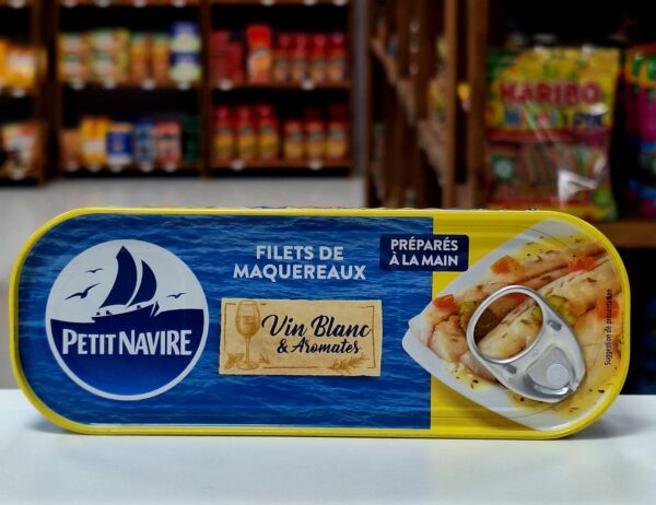 Filé de Cavala Vinho Branco Ervas, 175g - PETIT NAVIRE