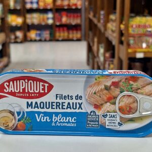 Filete de Cavala Vinho Branco 176g- Saupiquet