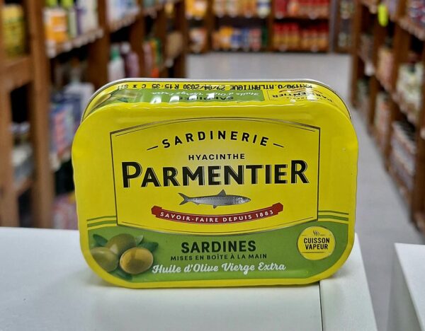 Sardinha de azeite,135g - PARMENTIER