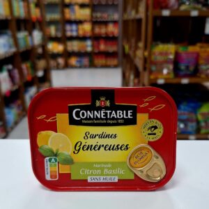 Sardinha Generosa de limao 140g -  CONNÉTABLE