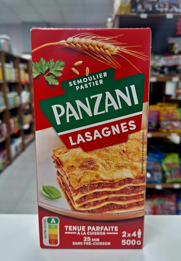 Massa Lasanha 500g- Panzani