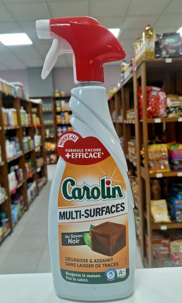 carolin multi-surfaces au savon noir 650 ml