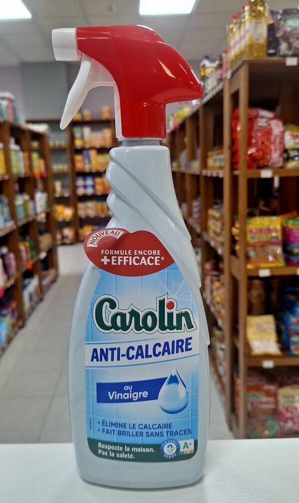 carolin anti-calcaire au vinaigre 650ml