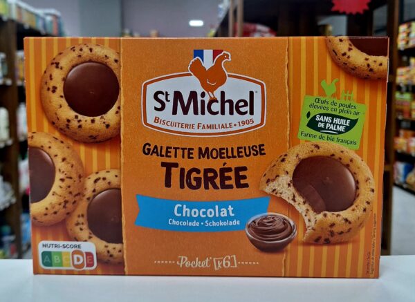 GALETTE MOELLEUSE TIGRÉE chocolat 180g