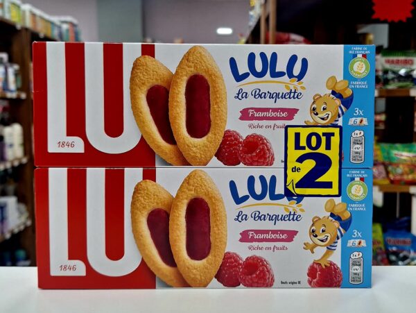 LULU la barquette framboise com 2 unid.