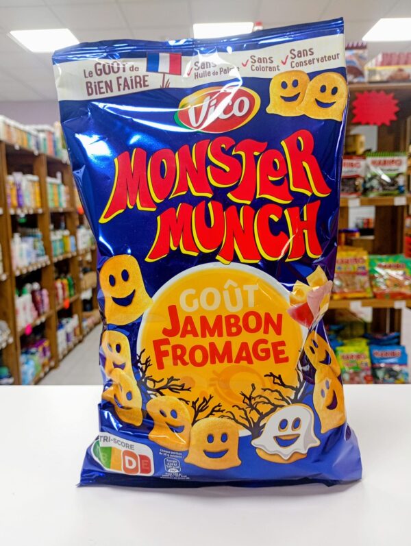 Monster Munch jambon et fromage 85g