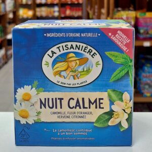 Nuit Calme la Tisaniere. 20 sachets