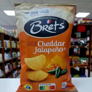 Brets cheddar jalapenõ 125g