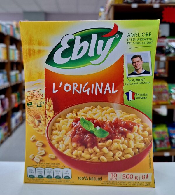 Bbly 10 min. 500g sachet  4x 125g Naturel