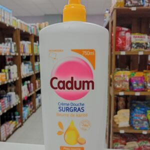 Cadum creme douche surgras beurre de karité peau nourrie  750ml