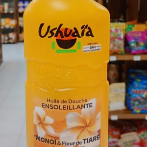 USHUAIA Huile de Douche Ensoleillante Monoi et Fleur de Tiaré 280ml
