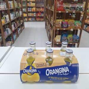 Soda laranja garrafa de vidro perdida perdida 6x25Cl - ORANGINA