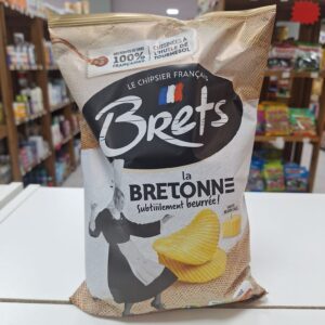Chips la Bretonne Salted Butter Sabor, 125g - BRET'S