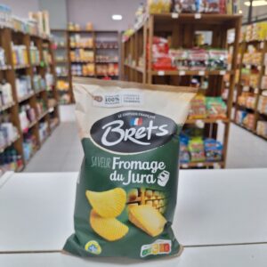 Chips de queijo Jura, 125g - BRET'S