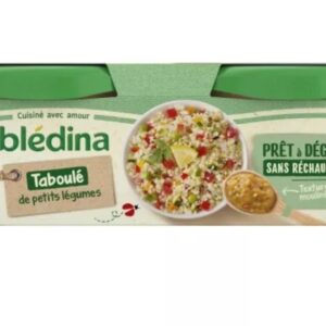 Tigela tabule de legumes pequenos a partir de 8 meses 2x200g - BLEDINA