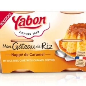 BOLO DE ARROZ CARAMELO 4X 125GR - YABON