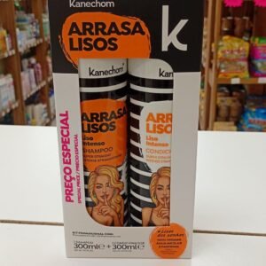Kanechom Arrasa Liso kit. Shampoo e Condicionador. 300ml cada