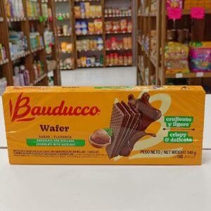 WAFER BAUDUCCO CHOCOLATE CON AVELLANA 140g