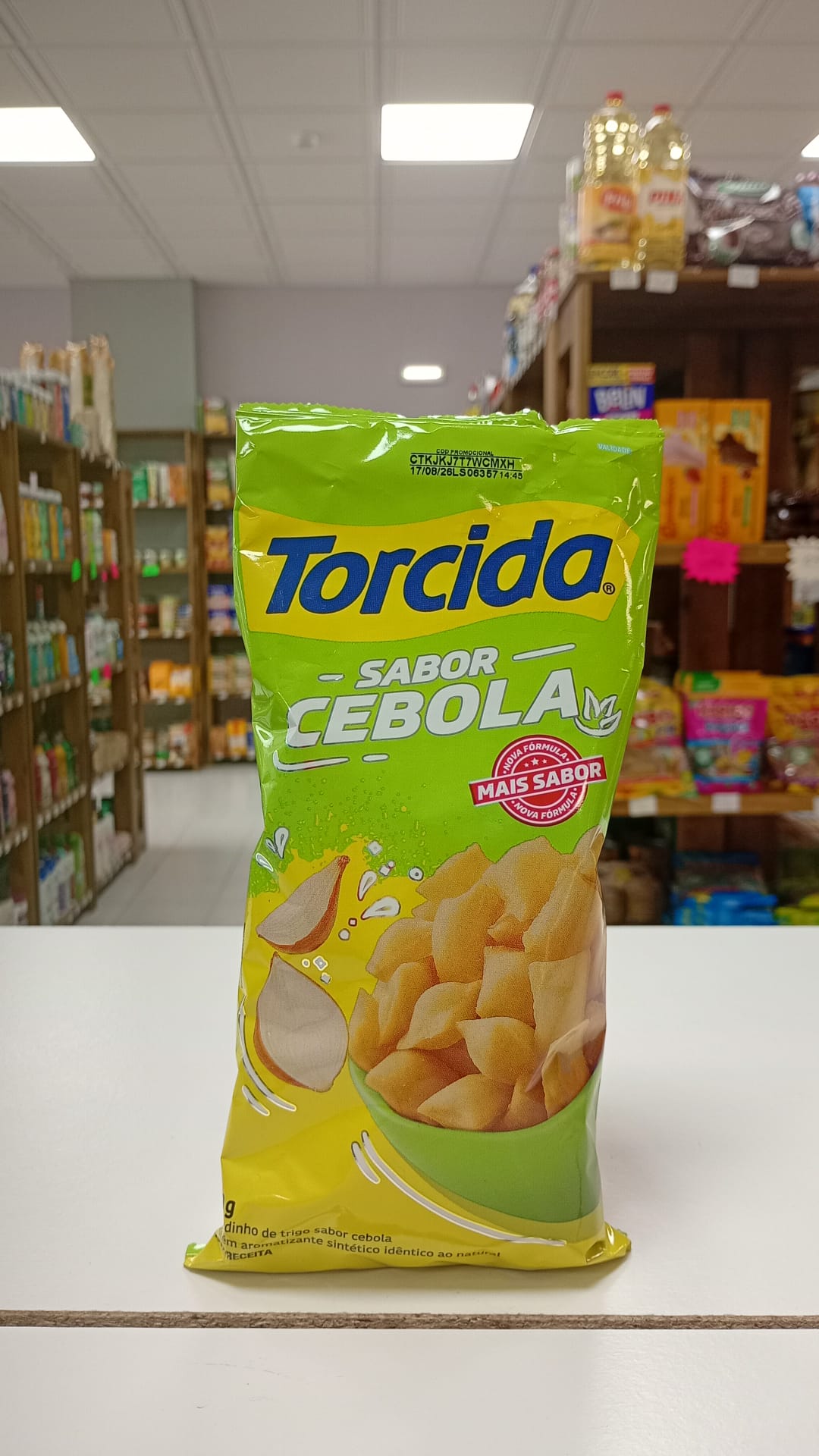 BISCOITO TORCIDA CEBOLA 60g