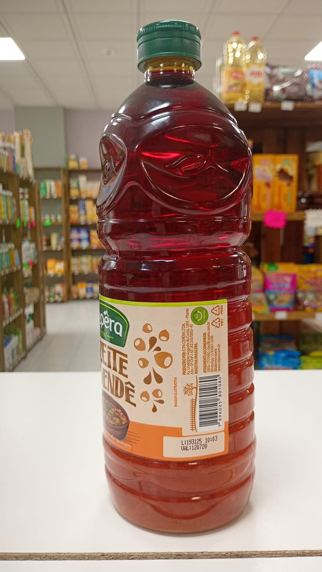 AZEITE DE DENDÊ (CEPERA) 900ml - Imagem 2