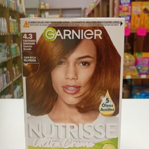 COLORAÇÃO GARNIER  NUTRISSE4.3 CASTANHO DOURADO