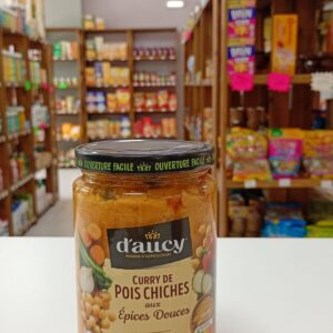 CURRY DE POIS CHICHES(D´AUCY)380g