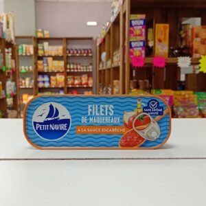 FILETS DE MAQUEREAUX Á LA SAUCE ESCABÉCHE (PETIT NAVIRE)169g