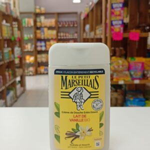 CRÉME  DE DOUCHE LAIT DE VANILLE BIO (MARSEILLIAIS) 250ml