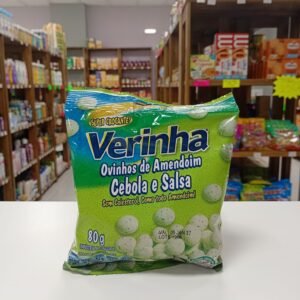 OVINHOS DE AMENDOIM(CEBOLA E SALSA)VERINHA 80g